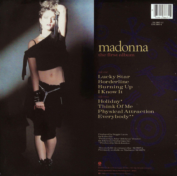 Madonna - The First Album | Sire (92 3867-1) - 2 Madonna - The First Album | Sire (92 3867-1) - 2