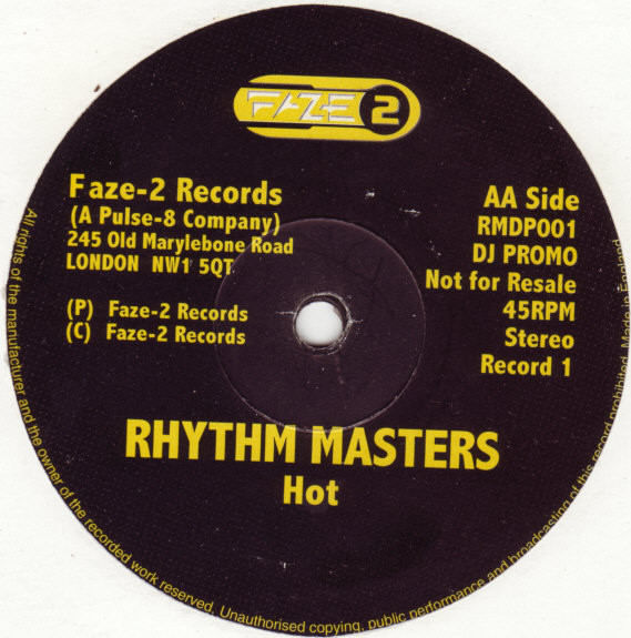 Rhythm Masters - Let Me Tell You Something & Hot | Faze 2 (RMDP001) - 2