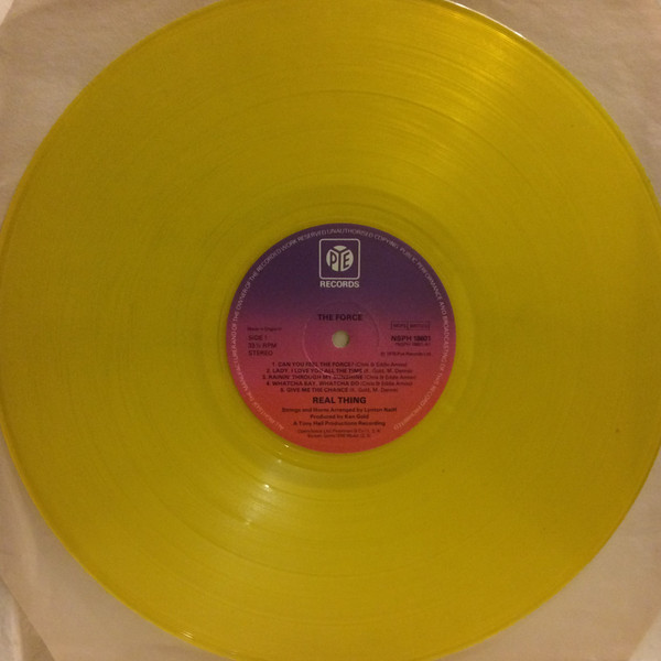 The Real Thing - Can You Feel The Force | Pye Records (NSPH 18601) - 3 The Real Thing - Can You Feel The Force | Pye Records (NSPH 18601) - 3
