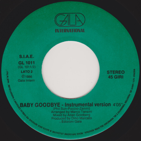 Phil Sun - Baby Goodbye | Gala International (GL 1011) - 4