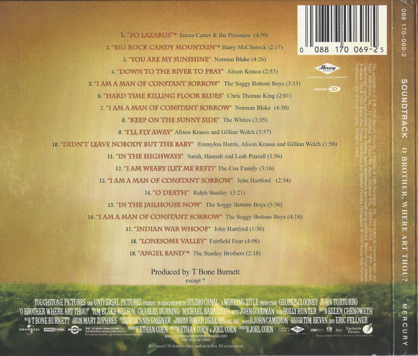 Various - O Brother, Where Art Thou? | Mercury (088 170-069-2) - 2 Various - O Brother, Where Art Thou? | Mercury (088 170-069-2) - 2