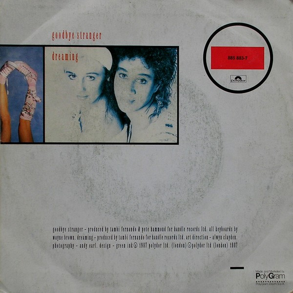 Pepsi & Shirlie - Goodbye Stranger | Polydor (885 883-7) - 2 Pepsi & Shirlie - Goodbye Stranger | Polydor (885 883-7) - 2