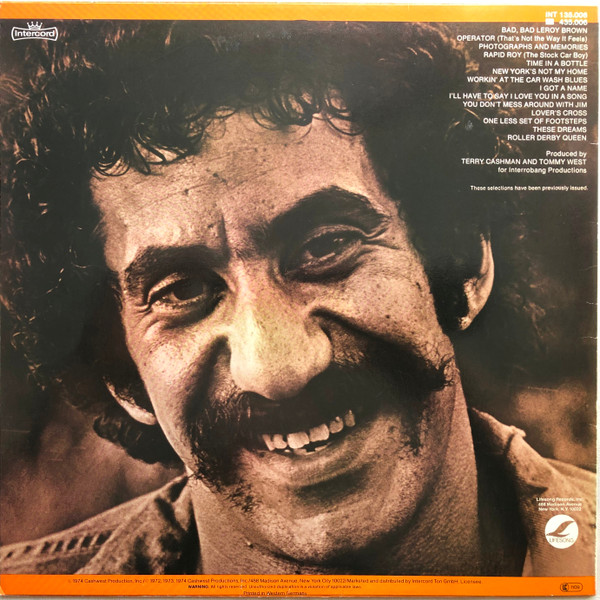 Jim Croce - Photographs & Memories: His Greatest Hits | Intercord (INT 135.006) - 2 Jim Croce - Photographs & Memories: His Greatest Hits | Intercord (INT 135.006) - 2