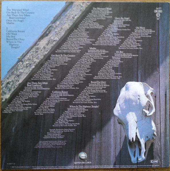 Neil Young - Old Ways | Geffen Records (GEF 26377) - 2