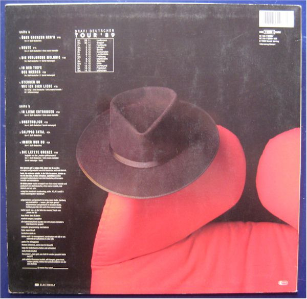 Drafi Deutscher - Über Grenzen Geh'n | EMI Electrola (1C 088-7 92966 1) - 3