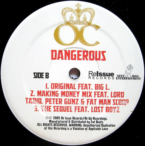 O.C. - M.U.G. / Dangerous | Re-Issue Records (RIR-005) - 4 O.C. - M.U.G. / Dangerous | Re-Issue Records (RIR-005) - 4