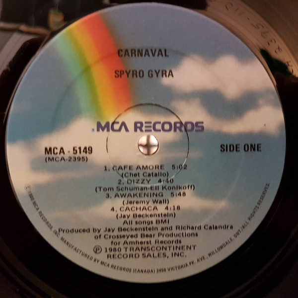 Spyro Gyra - Carnaval | MCA Records (MCA-5149) - 3