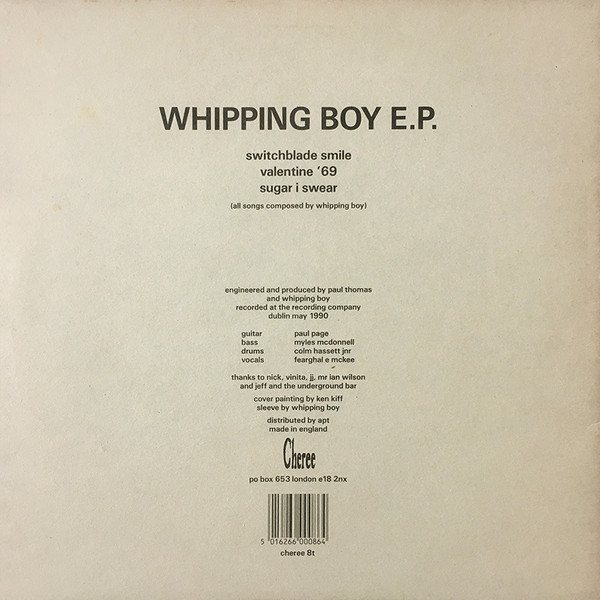 Whipping Boy - Whipping Boy E.P. | Cheree (CHEREE 8T) - 2 Whipping Boy - Whipping Boy E.P. | Cheree (CHEREE 8T) - 2
