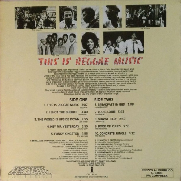 Various - This Is Reggae Music | Island Records (ORL 8024) - 4 Various - This Is Reggae Music | Island Records (ORL 8024) - 4