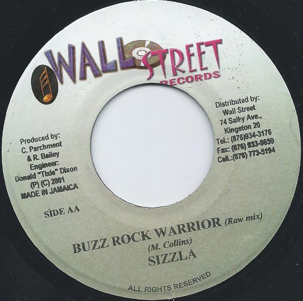 Sizzla - Buzz Rock Warrior | Wallstreet Records (none) - 2