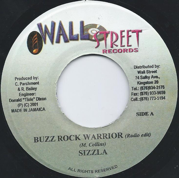 Sizzla - Buzz Rock Warrior | Wallstreet Records (none)