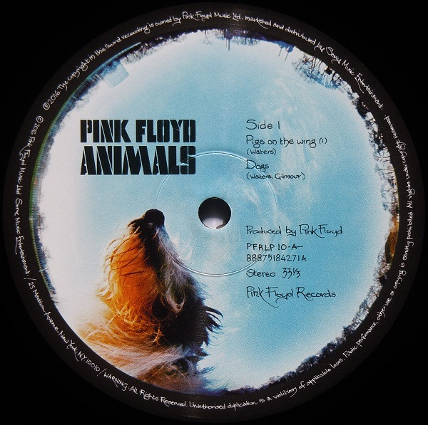 Pink Floyd - Animals | Pink Floyd Records (PFRLP10) - 2 Pink Floyd - Animals | Pink Floyd Records (PFRLP10) - 2