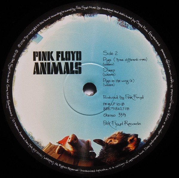 Pink Floyd - Animals | Pink Floyd Records (PFRLP10) - 4