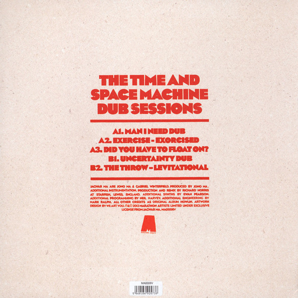 Jagwar Ma - The Time And Space Machine Dub Sessions | Marathon Artists (MA0006V) - 2