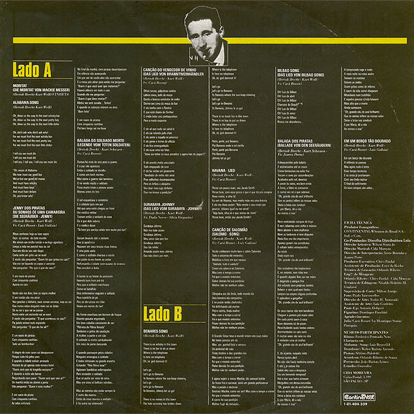 Cida Moreira - Cida Moreyra Interpreta Brecht | Continental (1.01.404.339) - 4 Cida Moreira - Cida Moreyra Interpreta Brecht | Continental (1.01.404.339) - 4