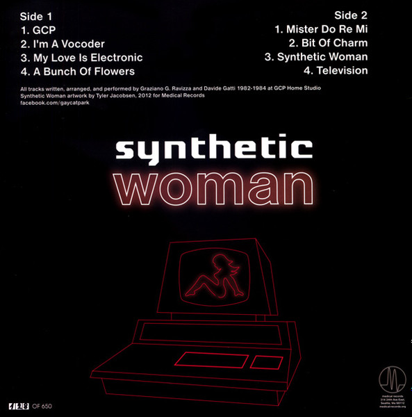 Gay Cat Park - Synthetic Woman | Medical Records LLC (MR-012) - 2 Gay Cat Park - Synthetic Woman | Medical Records LLC (MR-012) - 2