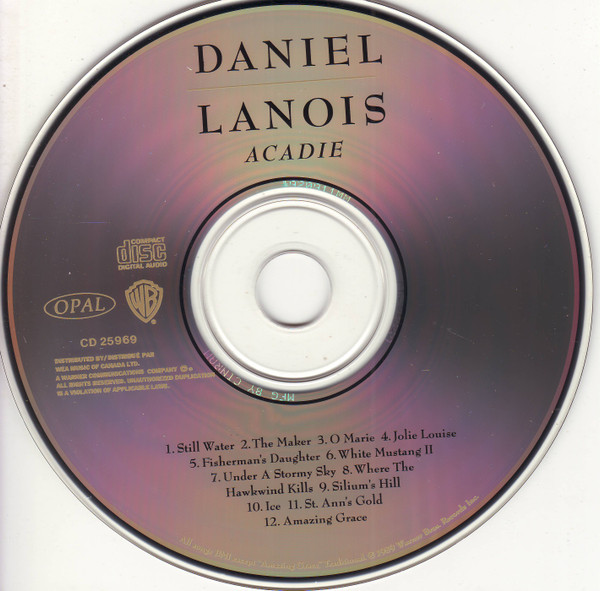 Daniel Lanois - Acadie | Opal Records (CD 25969) - 2 Daniel Lanois - Acadie | Opal Records (CD 25969) - 2