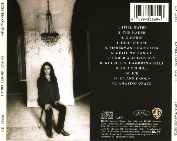 Daniel Lanois - Acadie | Opal Records (CD 25969) - 3 Daniel Lanois - Acadie | Opal Records (CD 25969) - 3