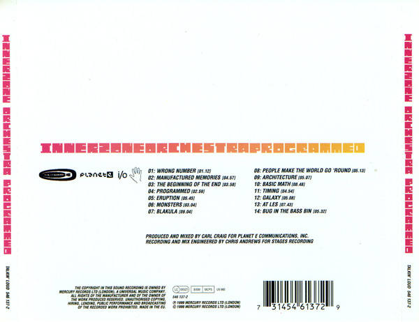 Innerzone Orchestra - Programmed | Talkin' Loud (546 137-2) - 2 Innerzone Orchestra - Programmed | Talkin' Loud (546 137-2) - 2