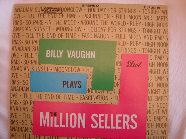 Billy Vaughn - Plays The Million Sellers | Dot Records (DLP 25119)