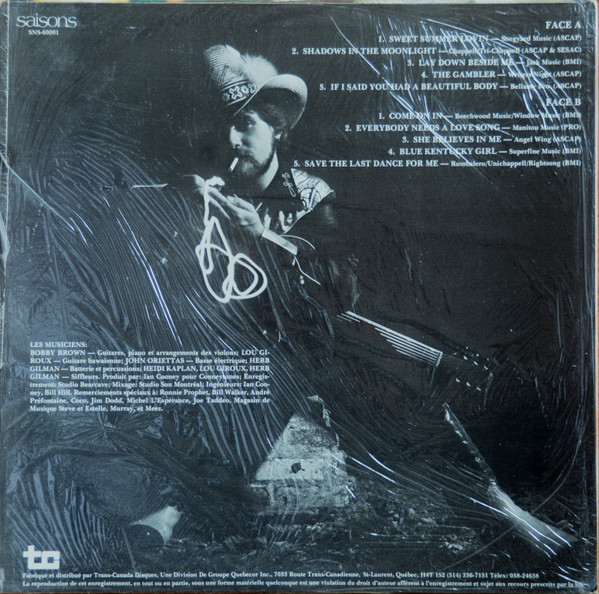 Bobby Brown - Les Plus Grands Succès Western Instrumental | Saisons (SNS-60001) - 2