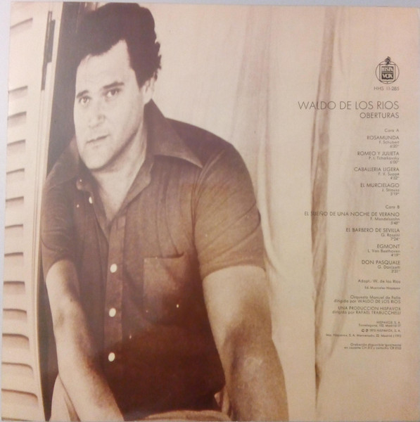 Waldo de los Rios - Oberturas | Hispavox (HHS 11-285) - 2