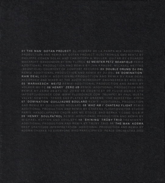 Peace Orchestra - Reset | !K7 Records (!K7125CD) - 4 Peace Orchestra - Reset | !K7 Records (!K7125CD) - 4