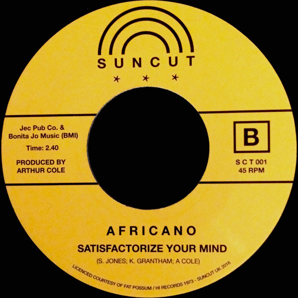 Africano - Open Your Heart - Part 1 / Satisfactorize Your Mind | Suncut (S C T 001) - 3
