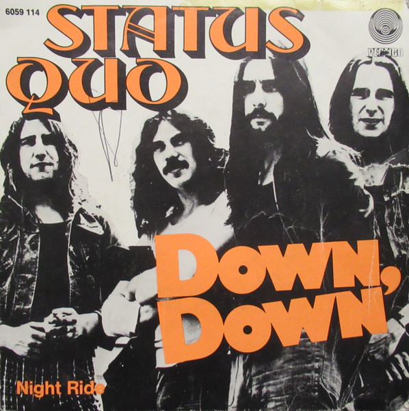 Status Quo - Down, Down | Vertigo (6059 114) - main