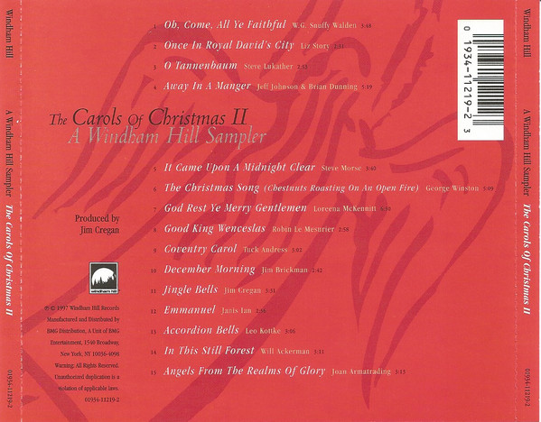 Various - The Carols Of Christmas II - A Windham Hill Sampler | Windham Hill Records (01934-11219-2) - 2