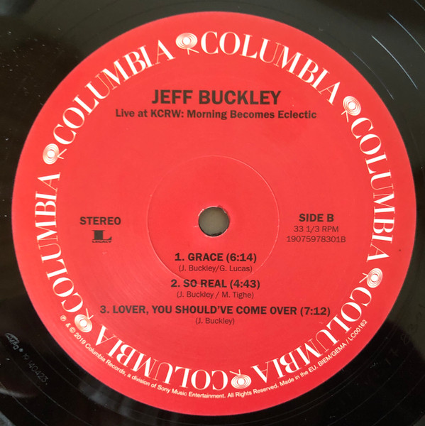Jeff Buckley - Live At KCRW (Morning Becomes Eclectic) | Columbia (19075978301) - 4
