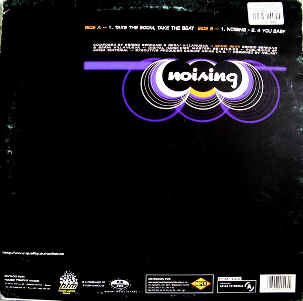 Sonic Beat - Noising | House Tracks Music (HTM-008) - 2