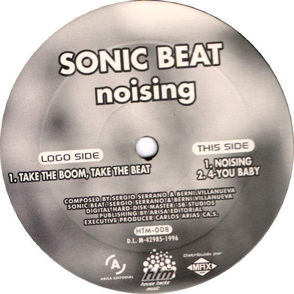 Sonic Beat - Noising | House Tracks Music (HTM-008) - 3