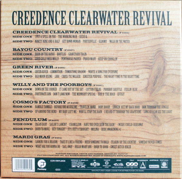 Creedence Clearwater Revival - Original Vinyl Collection | Fantasy (none) - 2