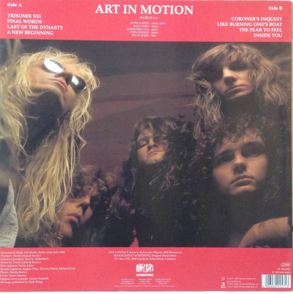 Secrecy - Art In Motion | Noise International (N 0157-1) - 2