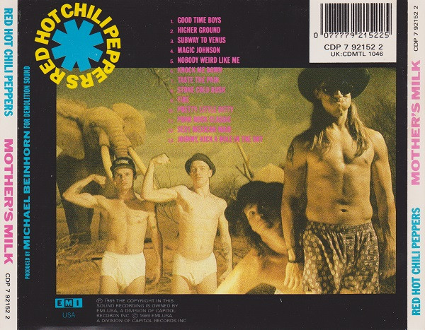 Red Hot Chili Peppers - Mother's Milk | EMI USA (CDP 7 92152 2) - main Red Hot Chili Peppers - Mother's Milk | EMI USA (CDP 7 92152 2) - main