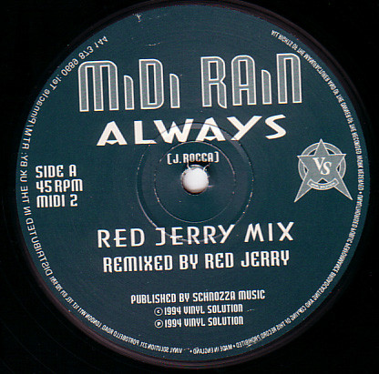Midi Rain - Always | Vinyl Solution (MIDI 2) - 2 Midi Rain - Always | Vinyl Solution (MIDI 2) - 2