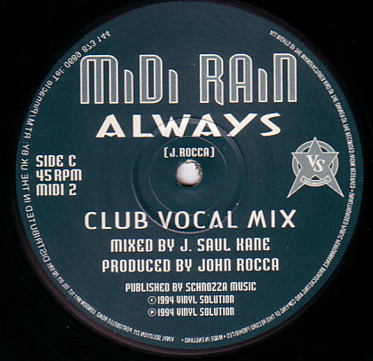 Midi Rain - Always | Vinyl Solution (MIDI 2) - 4 Midi Rain - Always | Vinyl Solution (MIDI 2) - 4