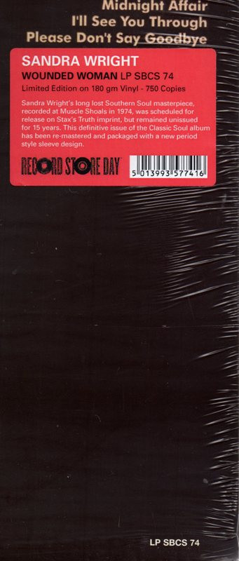 Sandra Wright - Wounded Woman | Soul Brother Records (LP SBCS 74) - 2