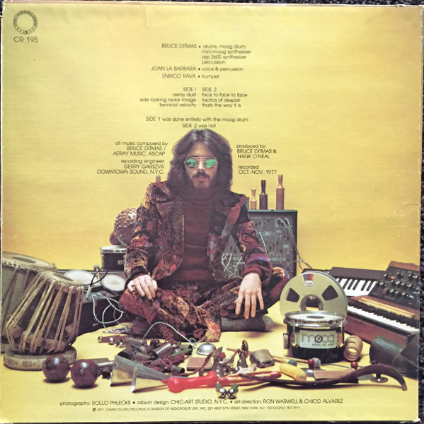 Bruce Ditmas - Aeray Dust | Chiaroscuro Records (CR 195) - 2 Bruce Ditmas - Aeray Dust | Chiaroscuro Records (CR 195) - 2