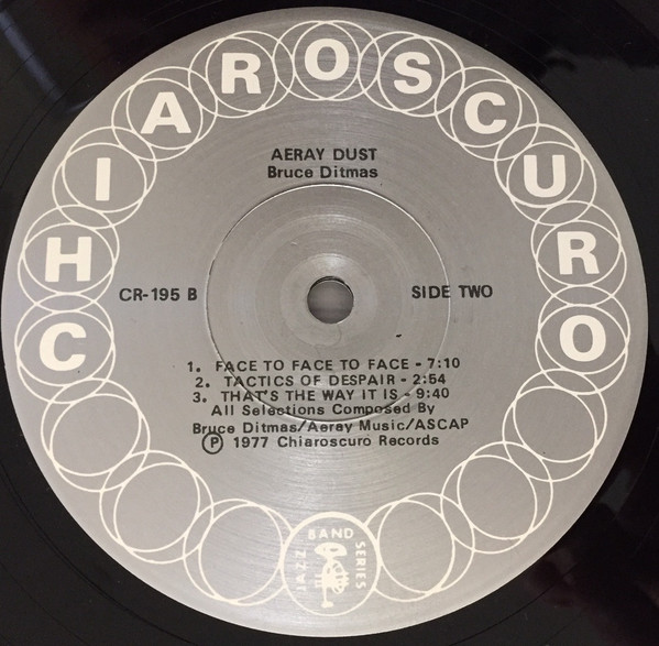Bruce Ditmas - Aeray Dust | Chiaroscuro Records (CR 195) - 4 Bruce Ditmas - Aeray Dust | Chiaroscuro Records (CR 195) - 4