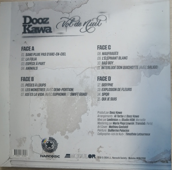 Dooz Kawa - Vol De Nuit | Narcozik (MODLP098) - 2 Dooz Kawa - Vol De Nuit | Narcozik (MODLP098) - 2