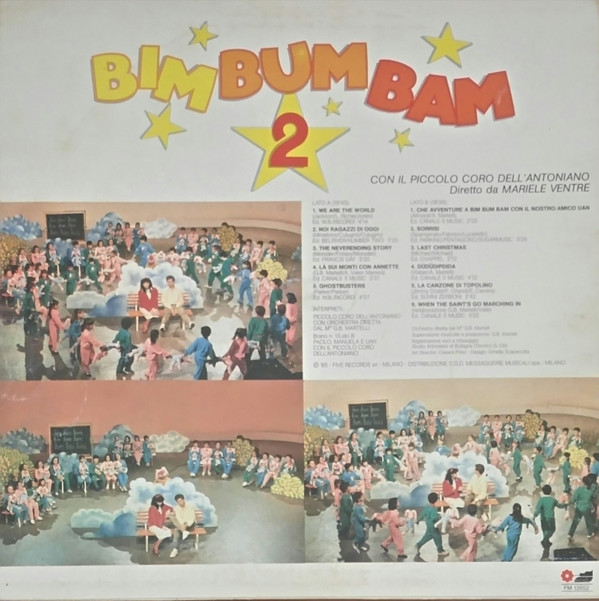 Piccolo Coro Dell'Antoniano Diretto Da Mariele Ventre - Bim Bum Bam N.2 - Con Il Piccolo Coro Dell'Antoniano Diretto Da Mariele Ventre | Five (FM 13552) - main Piccolo Coro Dell'Antoniano Diretto Da Mariele Ventre - Bim Bum Bam N.2 - Con Il Piccolo Coro Dell'Antoniano Diretto Da Mariele Ventre | Five (FM 13552) - main