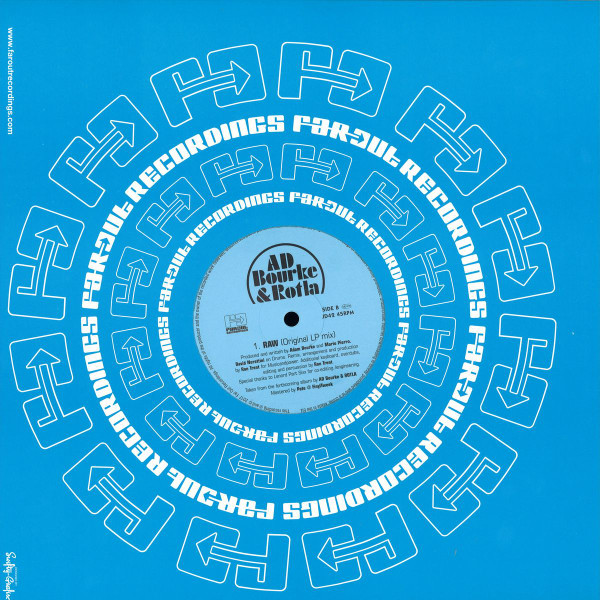 Adam Bourke & Raiders Of The Lost ARP - Raw | Far Out Recordings (JD42) - 3
