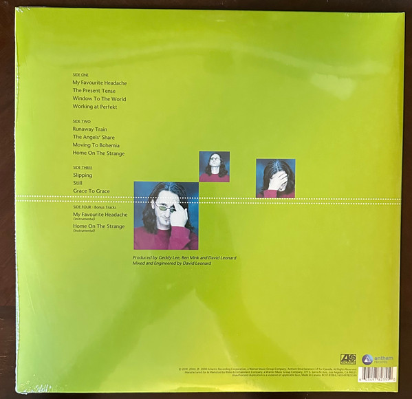 Geddy Lee - My Favourite Headache | Atlantic (RCV1 83384) - 3 Geddy Lee - My Favourite Headache | Atlantic (RCV1 83384) - 3