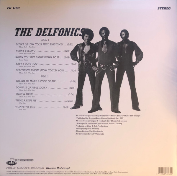 The Delfonics - The Delfonics | Music On Vinyl (MOVLP2401) - 2 The Delfonics - The Delfonics | Music On Vinyl (MOVLP2401) - 2