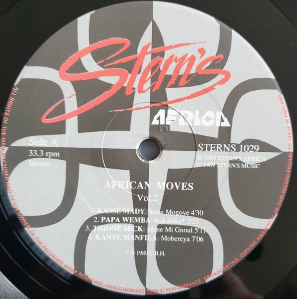 Various - African Moves Vol.2 | Stern's Africa (STERNS 1029)