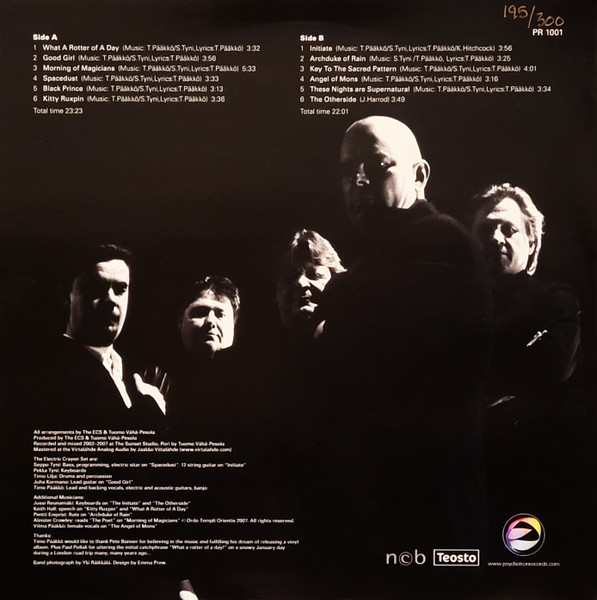 The Electric Crayon Set - What A Rotter Of A Day | Psychotron Records (PR 1001) - 2