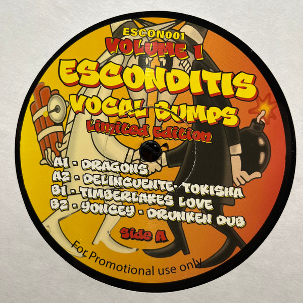 Esconditis - Vocal Bumps | Not On Label (ESCON001)