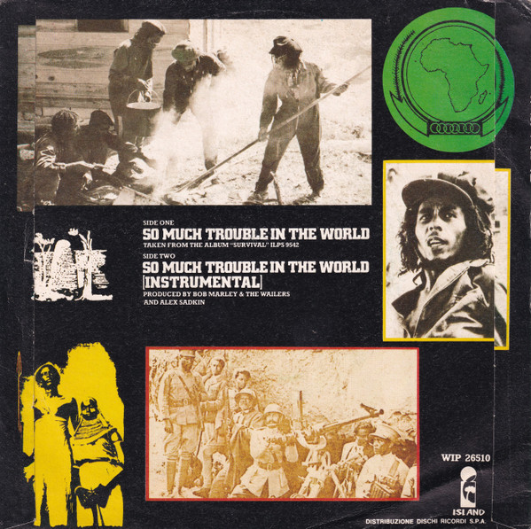 Bob Marley & The Wailers - So Much Trouble | Island Records (WIP 26510) - 2 Bob Marley & The Wailers - So Much Trouble | Island Records (WIP 26510) - 2